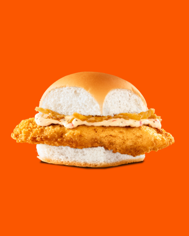 original White Castle is introducing its new Garlic Parm Chicken Slider, featuring a creamy roasted garlic parm sauce and fried onions on a soft bun, at Castles nationwide for a limited time only.