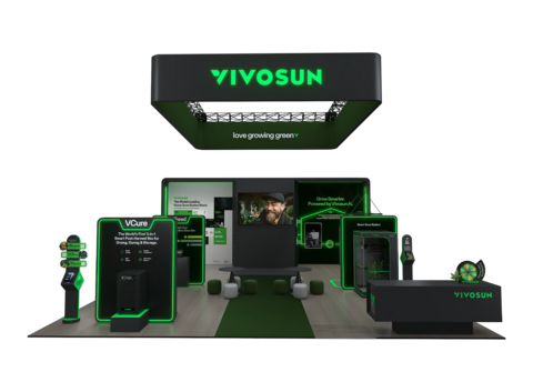 original Rendering of the Vivosun exhibition booth at Mary Jane Berlin 2026