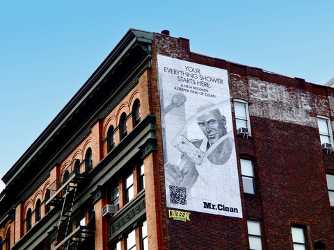 original Mr. Clean Everything Shower Campaign