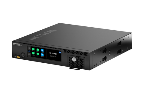 original NETGEAR Align, NETGEAR’s first AV platform, offers a hardware foundation designed to consolidate AV infrastructure services, host applications such as the network management platform NETGEAR Engage, and serve as the open layer on which future AV tools can run.