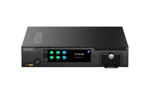 thumbnail NETGEAR Align, NETGEAR’s first AV platform, offers a hardware foundation designed to consolidate AV infrastructure services, host applications such as the network management platform NETGEAR Engage, and serve as the open layer on which future AV tools can run.