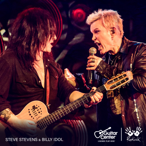 Billy Idol and Steve Stevens will join an elite group of music legends as the latest artists inducted into Guitar Center’s Hollywood Rockwalk. Since 1985, Guitar Center has honored groundbreaking artists whose influence has shaped popular culture. Located outside Guitar Center’s flagship Hollywood store, the upcoming induction ceremony will celebrate Idol and Stevens’ contributions to rock music and their lasting impact on generations of fans and musicians.