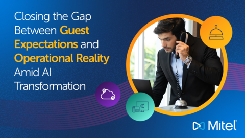 original Mitel empowers properties to reduce operational silos and respond faster by connecting people, systems, and workflows across any device, property type, or deployment model.