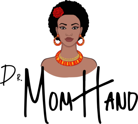 Dr Mom Hand Logo