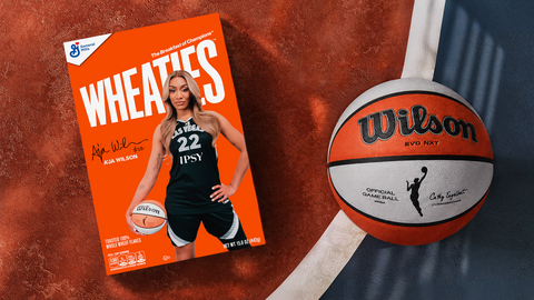 A’ja Wilson is taking the court as the newest Wheaties Champion on a limited-edition orange box celebrating her championship legacy and impact beyond the game.