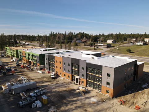 Aerial view of Alpine 93/40 as construction advances following the project's recent USCIS I-956F approval.
