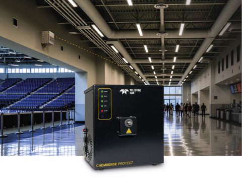 Teledyne FLIR Defense announced the launch of its advanced CheMSense™ Protect air monitor. As the first commercially available chemical detection system utilizing Teledyne’s Multi-Dimensional Mass Spectrometry (MDMS™) technology, CheMSense Protect represents a major leap forward in speed and sensitivity. CheMSense Protect monitors airflow non-stop and can detect and identify potential Chemical Warfare Agent and Toxic Industrial Chemical threats in less than 20 seconds, far faster than the current industry standard of several minutes.