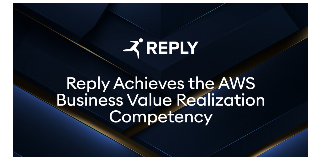Reply ottiene la AWS Business Value Realization Competency