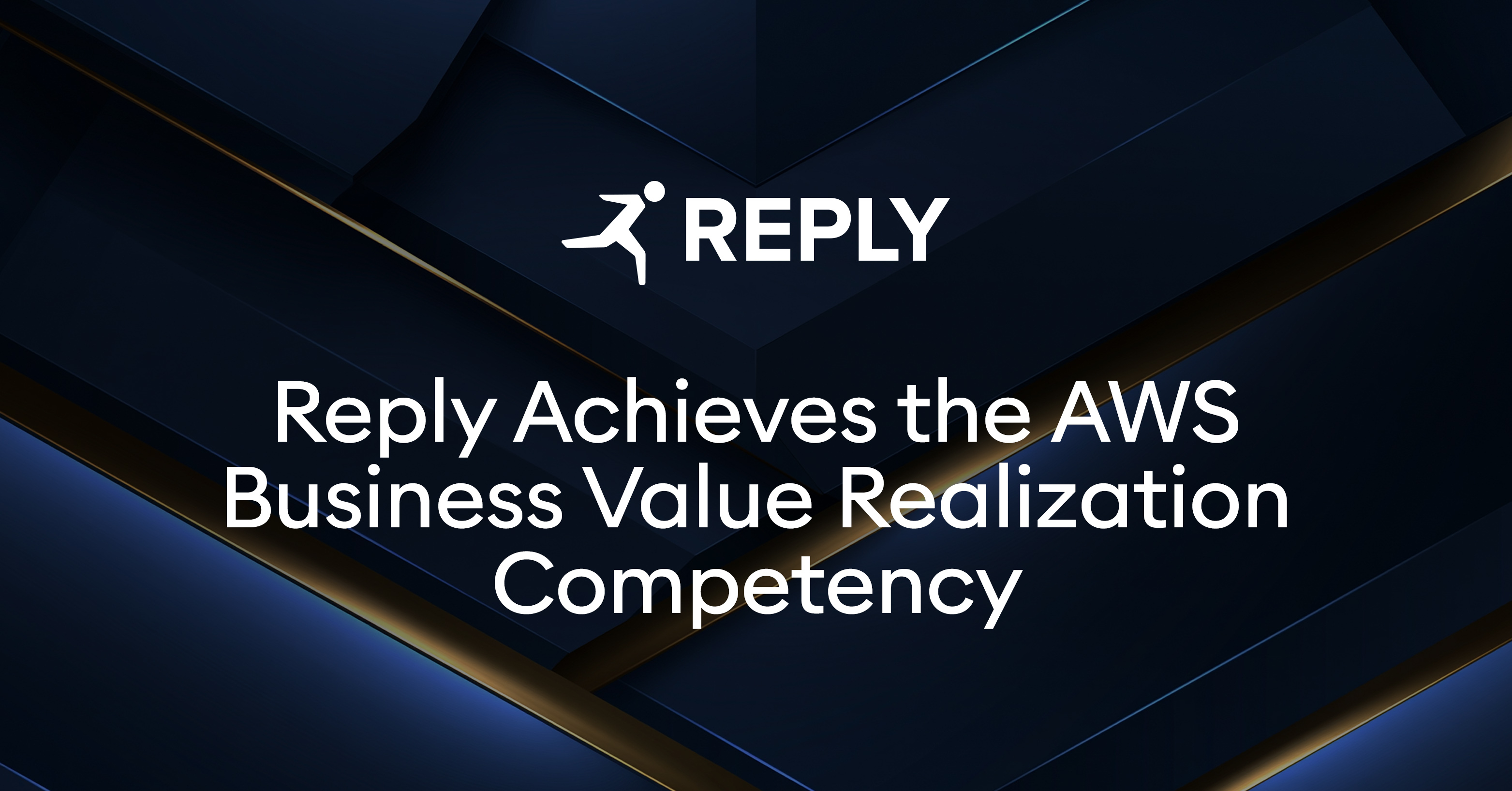 Reply achieves the Amazon Web Services (AWS) Business Value Realization Competency that recognizes an AWS Partner that helps customers deliver measurable, post-sales business outcomes from their AWS investments.