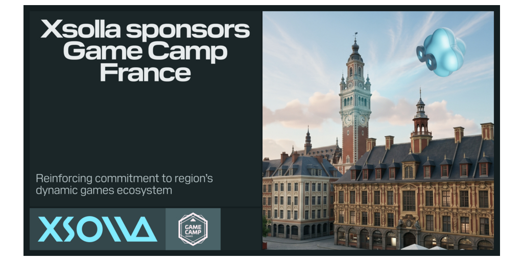 Xsolla sponsorizza il Game Camp France per rafforzare l'impegno verso l'ecosistema dinamico dei videogiochi in Francia