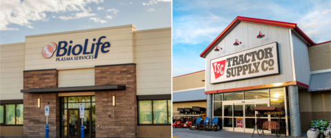 Net-Leased All-Cash 18 DST features a diversified portfolio of net-leased real estate backed by historically recession-resilient tenants in necessity-based industries, including six properties leased to BioLife Plasma Services and Tractor Supply Company.