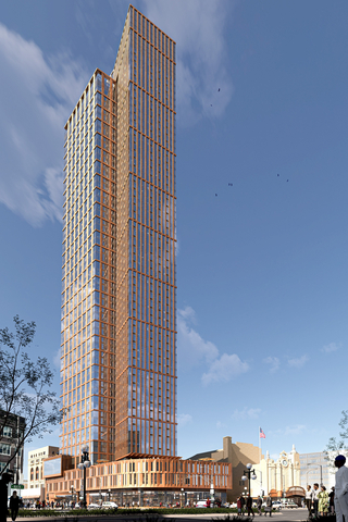 JFK Boulevard. Photo Credit: Handel Architects