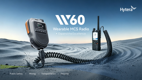 original W60 Wearable MCS Radio for connected operations beyond PMR coverage