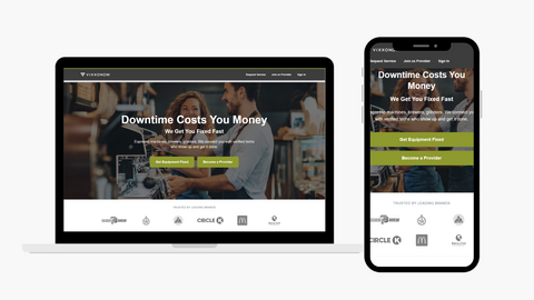 original Vixxo Café Solutions website