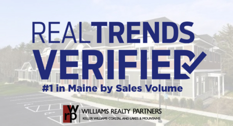 original Williams Realty Partners, a York, Maine-based real estate team, ranked #1 in Maine by sales volume among large teams in the 2026 RealTrends Verified rankings.