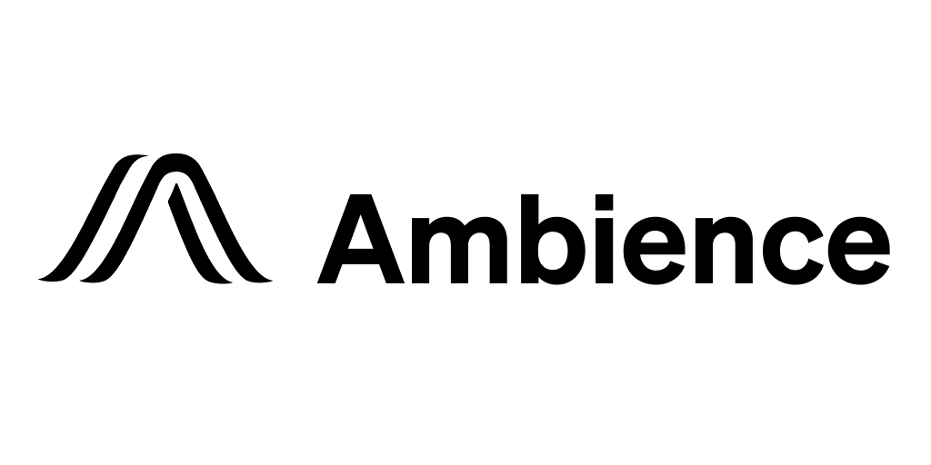Ambience Healthcare Introduces Nursing Suite to Extend System of Intelligence Across Inpatient Nursing 1 AmbienceLogo Black %287%29