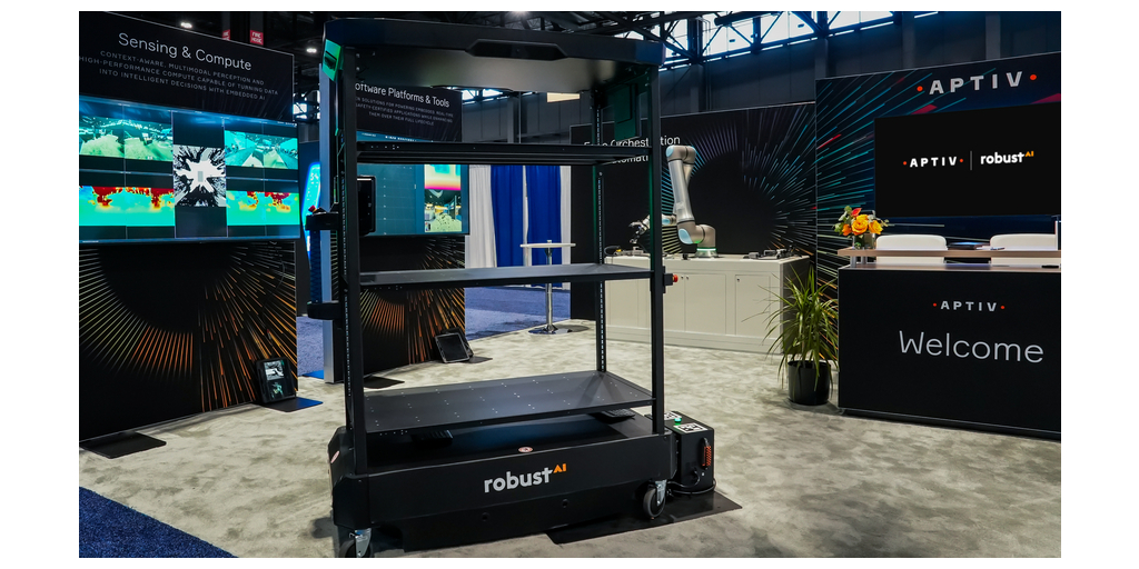 0 News Article Image Robust.AI Selects Aptiv Perception, Powered by PULSE™, for its Gen 3 Carter™ Robot