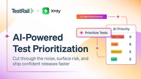 Sembi introduces AI Test Prioritization for its leading test management brands, TestRail and Xray, to help quality professionals identify high-risk tests faster using AI-powered prioritization based on historical risk, defect patterns, and semantic context. TestRail 10.5 and Xray 15.0 combine machine learning with AI-driven semantic analysis to identify high-risk tests even when little to no execution history exists.