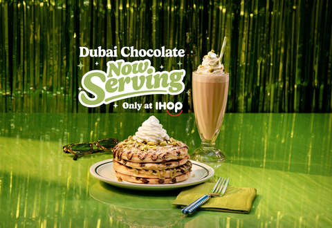 IHOP announced it is officially bringing back the viral Dubai Chocolate Pancakes, plus introducing a new Dubai Chocolate Milkshake, available starting Monday, June 29 for guests nationwide.