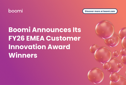 original Boomi Announces Its FY26 EMEA Customer Innovation Award Winners