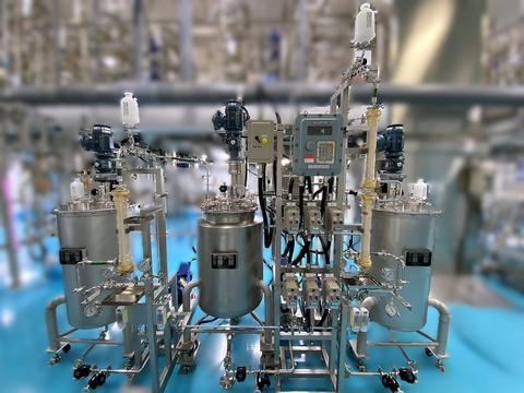 thumbnail FO–MD system for concentration without heating or pressurization installed at Peptistar’s peptide and oligonucleotide API manufacturing facility