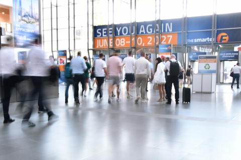 original Around 105,000 visitors from 163 countries attended this year's The smarter E Europe. 