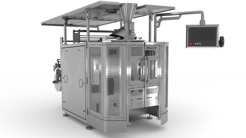 original Photo caption: Redesigned from the ground up for the realities of modern hygienic production, the VTC 840 WD Washdown Vertical Packaging System from Harpak-ULMA combines full 360° IP66 washdown capability, intelligent automation, and simplified operator ergonomics in a next-generation vertical packaging platform.