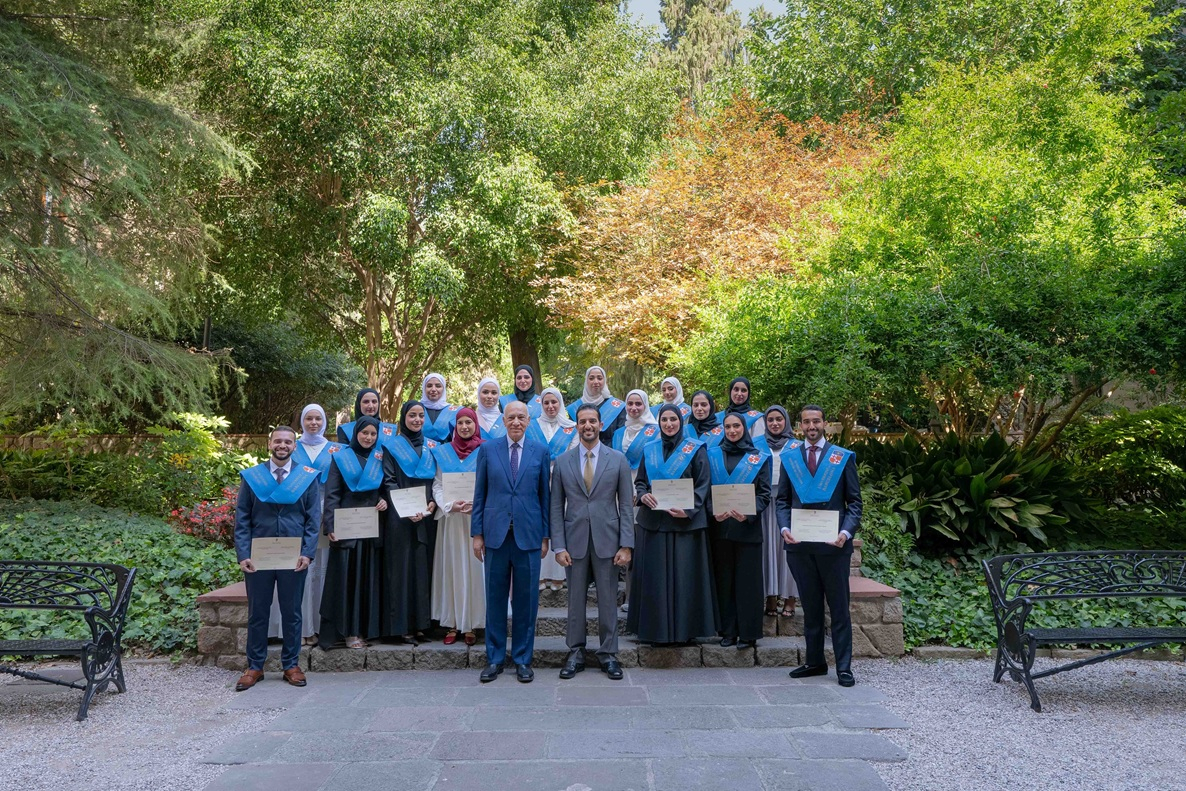 Sultan Bin Ahmed attends Media Master's Graduation in Spain (Photo: AETOSWire)