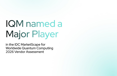 IQM named a major player in the IDC MarketScape