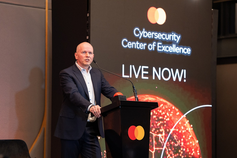 original Michael Miebach, CEO, Mastercard unveiling The Cybersecurity Center of Excellence in Johannesburg, South Africa on Thursday, 25 June 2026. (Photo: AETOSWire)