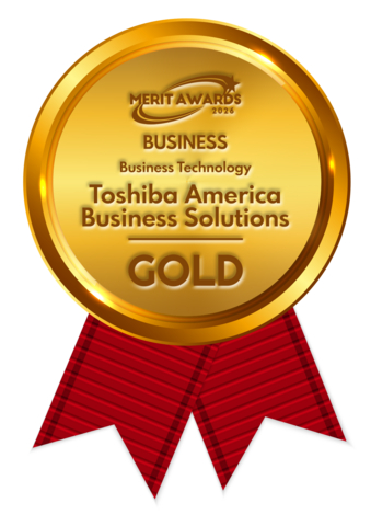 original Toshiba America Business Solutions' QR-enabled eTAG® (Encompass Tag & Assessment Generator) invention, which simplifies the often-tedious asset tag process, wins the prestigious Gold Merit Award for best Business Technology.    