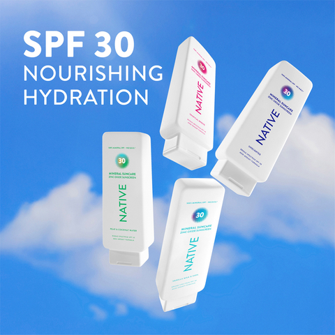 original Native Mineral Sun Care collection.