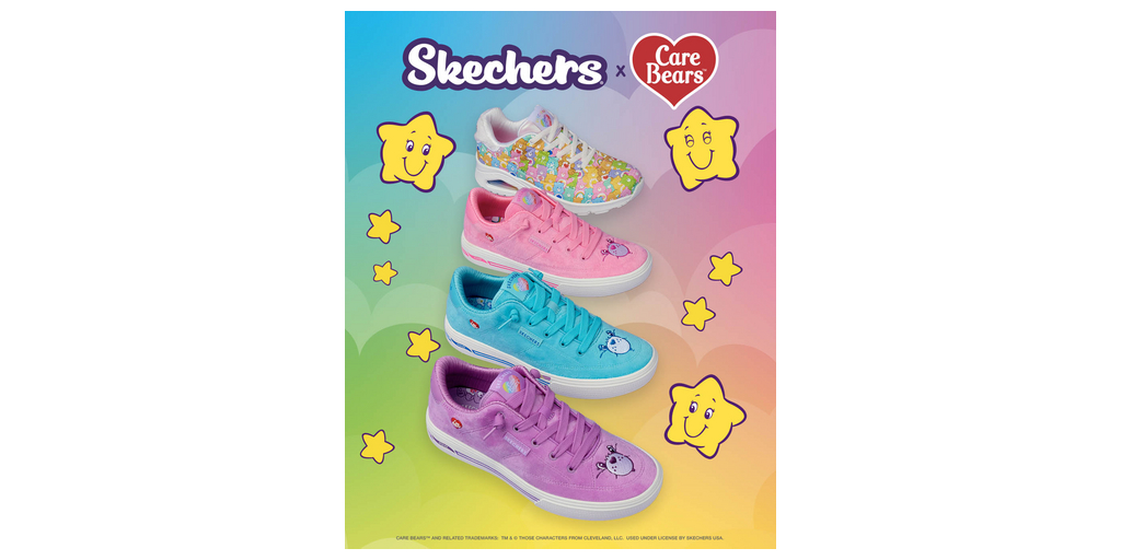 Skechers & Care Bears™ Unlock the Magic of Comfort With New Collaboration