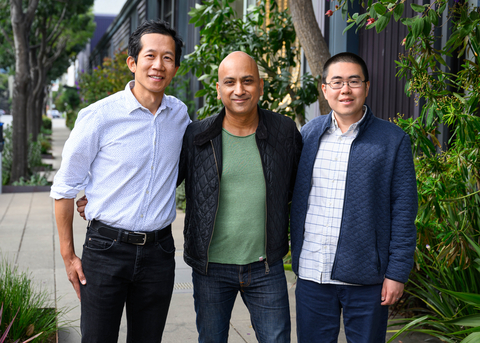 original Percy Liang, Founder; Vipul Ved Prakash, Founder and CEO; Ce Zhang, Founder and CTO