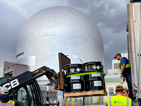 original TRISO fuel, fabricated to Radiant's specifications arrived at the INL DOME. It will be used to power Radiant’s Kaleidos reactor to conduct a full-power, full-temperature test this summer – kicking-off months of rigorous testing and validation, to support manufacturing and customer delivery by 2028. Testing a reactor powered by the same fuel form and specifications that will be used in our commercial reactors is a key milestone towards advancing nuclear power for the American people.