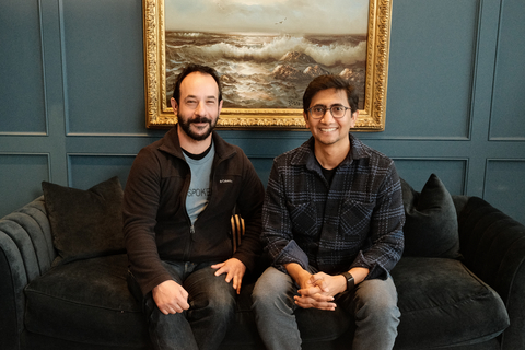 original Bespoke Labs co-founders Alex Dimakis and Mahesh Sathiamoorthy.