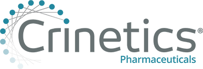 Vertex Pharmaceuticals Incorporated and Crinetics Pharmaceuticals, Inc. Logo