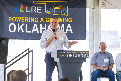original LRE celebrates major milestones across its 725 MW Oklahoma solar portfolio during a ribbon-cutting event, showcasing large-scale solar infrastructure that supports Google operations, regional power demand, and long-term economic growth.