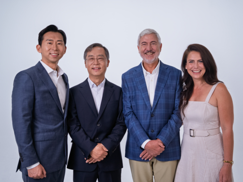 InnoCaption leadership team celebrates the company's 10-year anniversary.