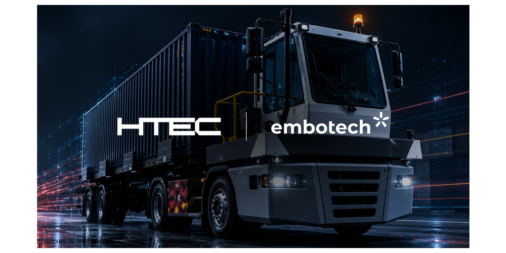  HTEC ed Embotech collaborano per una maggior diffusione delle soluzioni di guida autonoma destinate alla logistica industriale