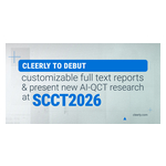 Cleerly to Debut Customizable Full Text Reports and Present New AI-QCT Research at SCCT2026 2 cleerly pr scct 2026