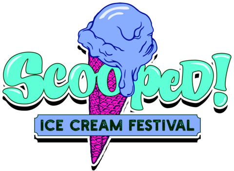 Scooped! Ice Cream Festival Logo