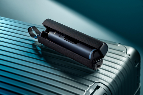 thumbnail A sleek rechargeable travel case supports oral care on the go.