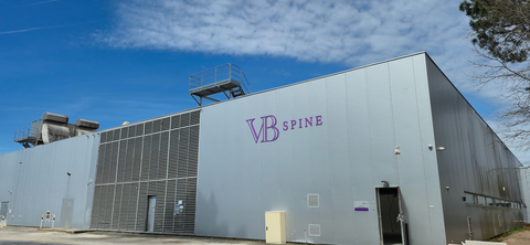 VB Spine's European distribution center in Cestas, France