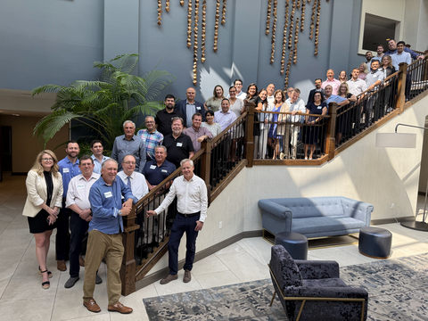 original Current and RRBB teams together for on-site strategy meetings.