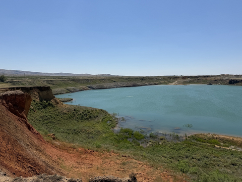 original Open pit mine location of the Northern Katpar and Upper Kairakty tungsten deposits in Kazakhstan, collectively known as Severniy Katpar. Provided courtesy of Cove Kaz Capital Group