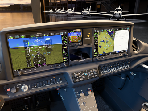 original Cirrus announced the Cirrus Perspective Core™ Flight Deck, powered by Garmin® AXIS™ avionics, for its newly introduced TRAC10 training aircraft. Designed to enhance pilot training, the system features dual 11.6-inch touchscreen displays with advanced situational awareness tools, including 3D SafeTaxi™, Runway Occupancy Awareness, Enhanced Synthetic Vision, and comprehensive engine monitoring. The TRAC10 also introduces an industry-first three-seat configuration that allows two students to train simultaneously, with an optional third display at the rear observer station to improve instruction and training efficiency.