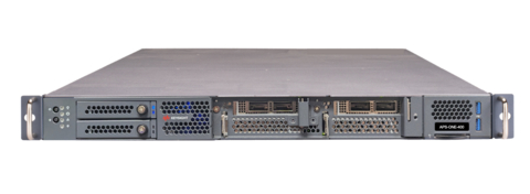 The Keysight APS-ONE-400 4x100GE modular network cybersecurity test platform delivers hyperscale L4-7 traffic, encrypted TLS traffic, security strikes, and Elephant Flows via a 1RU footprint that minimizes rack space usage, power consumption, and cooling demands.
