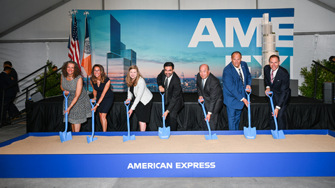 original Speakers at the American Express Tower groundbreaking ceremony.