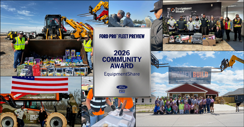 original Collage of photos of team members serving their communities
